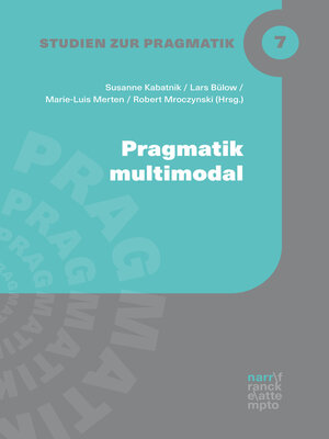 cover image of Pragmatik multimodal